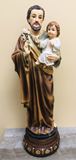 St. Joseph and Child 24" Statue, Heavens Majesty