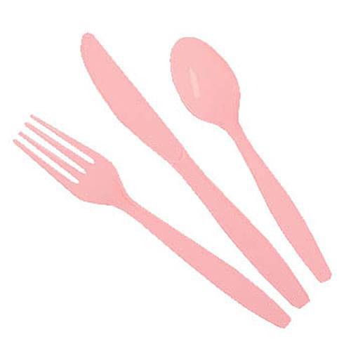 Pink Party Cutlery