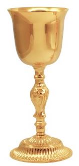 24kt Gold Plate Chalice Made In Italy