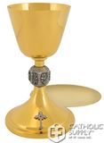24kt Gold Plated Chalice and Paten