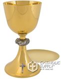 24kt Gold Plated Chalice and Paten