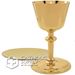 24kt Gold Plated Chalice with Paten OR Ciborium