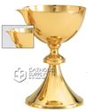 24kt Gold Plated Chalice with Pouring Spout