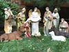 27" 12 pc Heaven's Majesty Nativity Set with Removable Jesus 