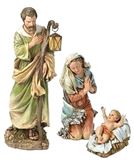 27" Scale Holy Family Figure Set, Full Color 