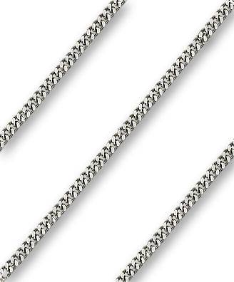 27" Silver Plated Heavy Curb Chain/No Clasp
