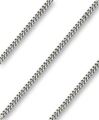 27" Silver Plated Heavy Curb Chain/No Clasp