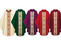 2749-4 Regina Gothic Chasuble in Dupion Fabric