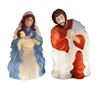28" Holy Family Lighted Blow Mold 2pc Set 