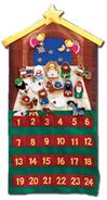 29" Felt Velcro Nativity Advent Calendar