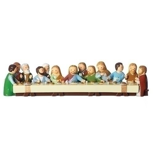 3.25"H The Last Supper Figure