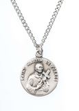 3/4" St Martin de Porres Saint Medal Medal w/18" Chain