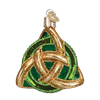 3.5" Irish Trinity Knot Glass Ornament