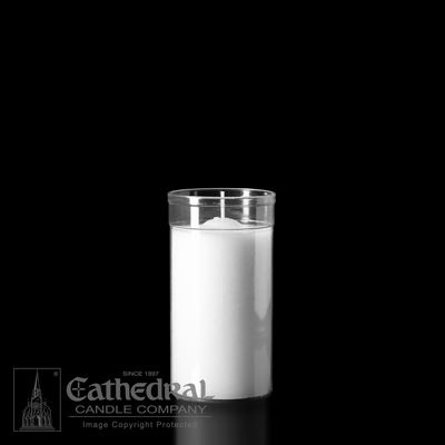 3 Day Clear Plastic Inserta-Lites  The Inserta-Lite® provides superior offering candle performance without the weight and breakage associated with other glass offering candles.