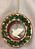 3" Dove in Wreath Ornament | CATHOLIC CLOSEOUT