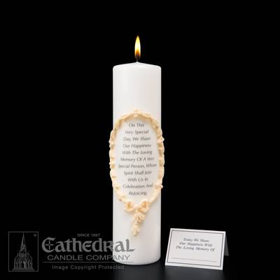 3" x 12" Rememberance/Memorial Candle