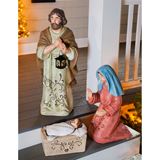 30" Nativity Garden Statuary, Set of 3, Mary/Joseph/Jesus