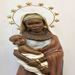 32" Fiberglass African Madonna Statue