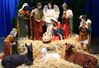 32 Inch Heavens Majesty Large Nativity Scene, 12 Piece Indoor or Outdoor Nativity Set