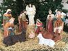 32" Large Scale Fiberglass Nativity Set 