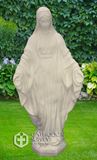 32" Our Lady of Grace Statue, White