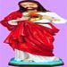 32" Sacred Heart of Jesus Full Color Vinyl Indoor/Outdoor Statue