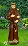 St. Francis 32" Statue, Colored