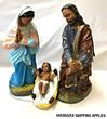 Holy Family Starter Set African American, 36" Scale Full Color 
