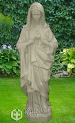 36" Immaculate Heart of Mary Statue, Granite Finish