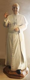 Pope Francis 36" Resin Statue from Italy