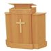 367 Pulpit with Wood Cross