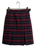 #37 Box Pleat Uniform Skirt 13437, 3437 skirt, 34 style skirt, #37 plaid, 37 uniform plaid skirt, 37 uniform plaid, girls plaid uniform skirt, hamilton, hamilton plaid, dennis hamilton, dennis hamilton plaid