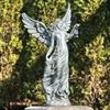 38" Angel Statue with Lighted Lantern