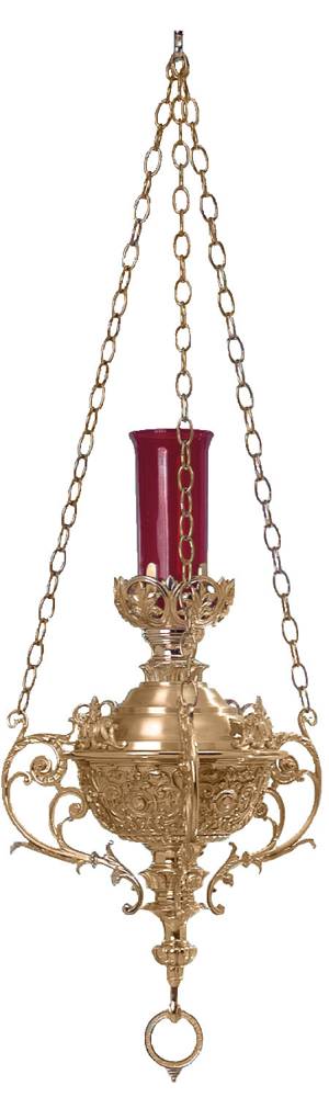 389-48 Hanging Sanctuary Lamp and Bracket