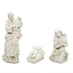 39" Scale Holy Family, White 