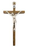 Wood Crucifix, 4 3/4" 