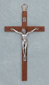 Walnut 4.5" Crucifix