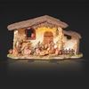 Fontanini 4.75" Lighted Musical Nativity Scene