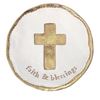Blessing Trinket Tray with Cross "Faith and Blessings" *WHILE SUPPLIES LAST*