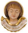 4" Head Of Guardian Angel Statue
