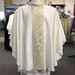 406 White Dora Chasuble by Manantial