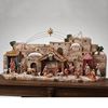 41" wide Nativity Village Stable for 5" Scale Figures **CANNOT BE SHIPPED DUE TO BREAKAGE**