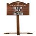4290 Hymn Board with Stand