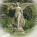 Pedestal Angel Statue