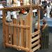 49-1/2 Inch Wood Stable for Large Scale Nativity Figures *NOT AVAILABLE FOR 2022* - 110695