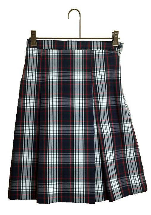 #49 Box Pleat Uniform Skirt