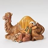5" Fontanini Cyrus, Boy with Camel Figurine