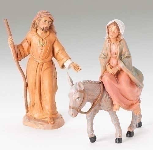 5" Fontanini Journey To Bethlehem Figures