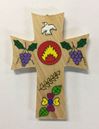 Holy Spirit 5" Wood Wall Cross from El Salvador
