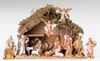 Fontanini 17 Piece 5" Scale Nativity Set with Stable 